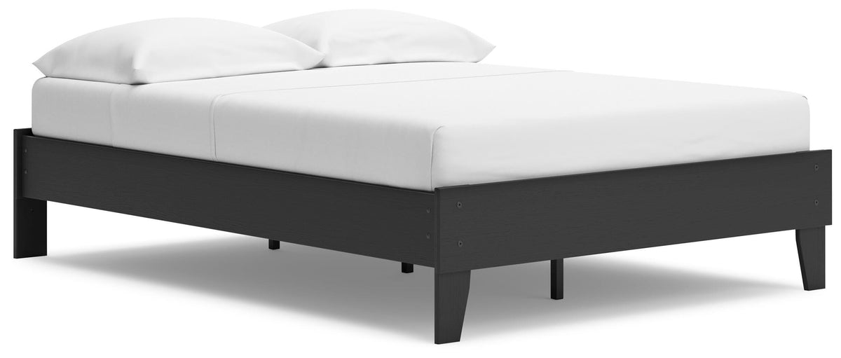 Socalle Full Platform Bed, Dresser and Nightstand