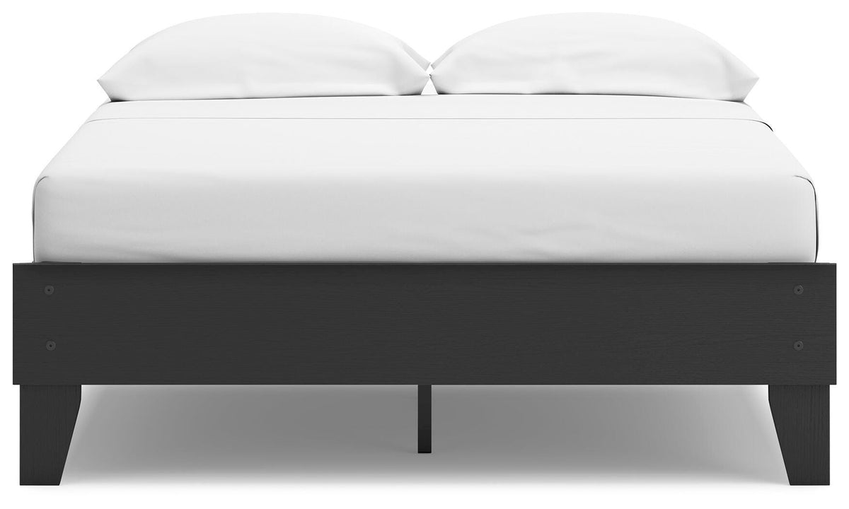 Socalle Full Platform Bed, Dresser and Nightstand