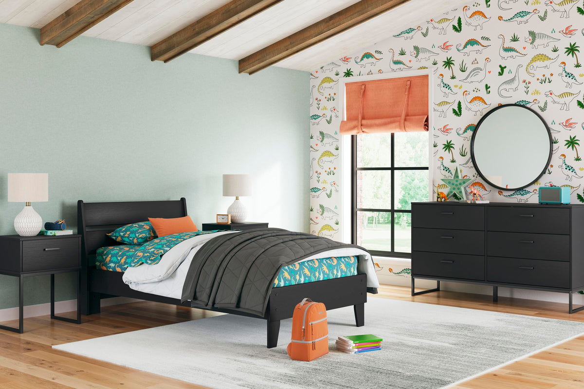 Socalle Queen Panel Platform Bed