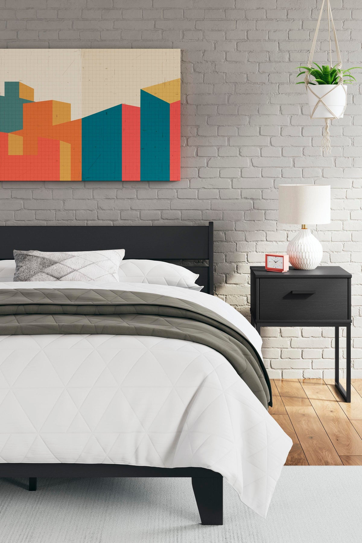 Socalle Queen Panel Platform Bed