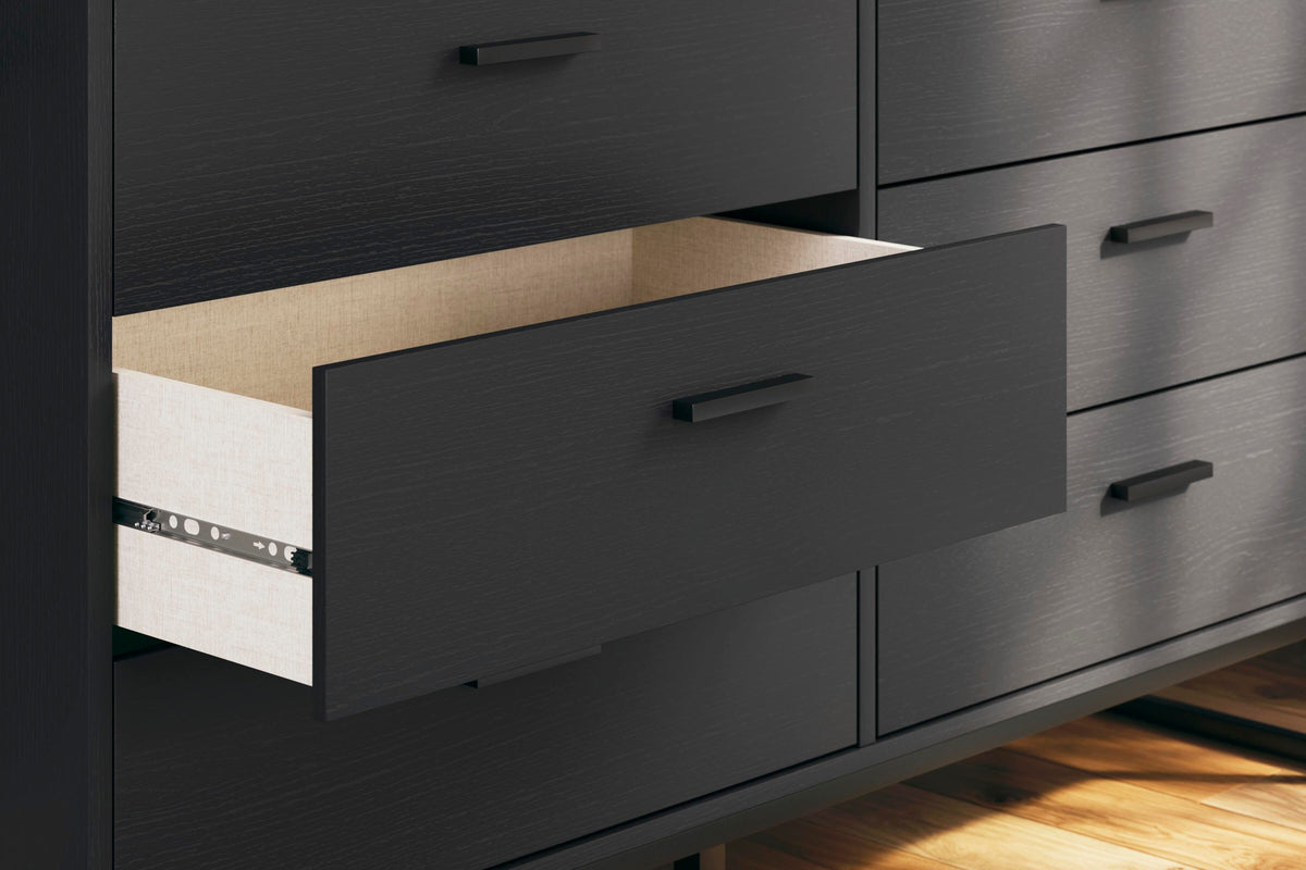 Socalle Full Platform Bed, Dresser and Nightstand