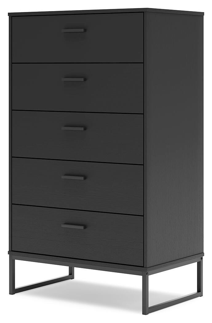 Socalle Full Platform Bed, Dresser and Nightstand