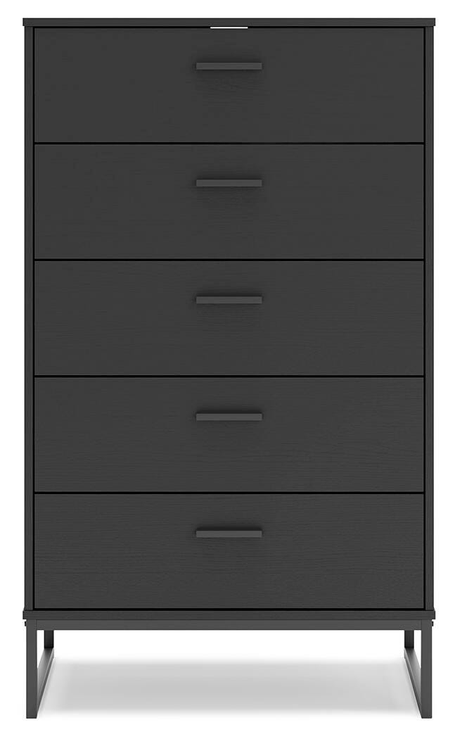 Socalle Full Platform Bed, Dresser and Nightstand