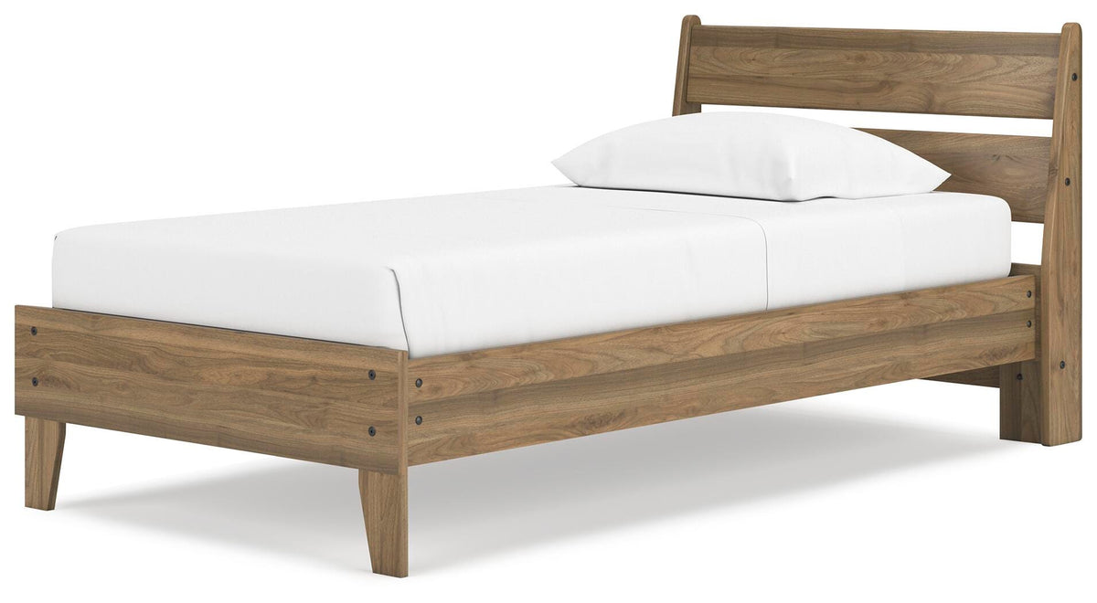 Deanlow Queen Platform Panel Bed