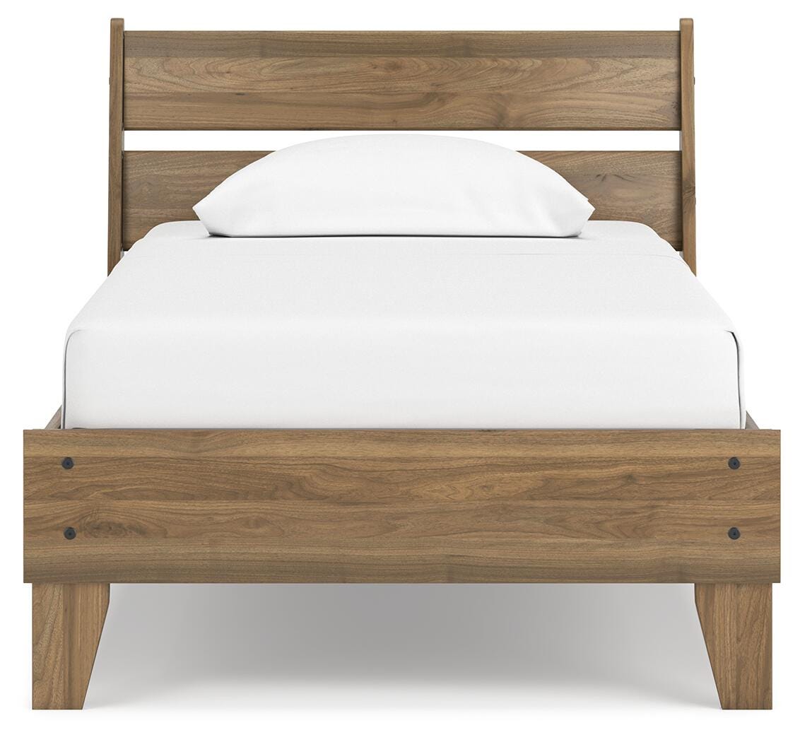 Deanlow Queen Platform Panel Bed