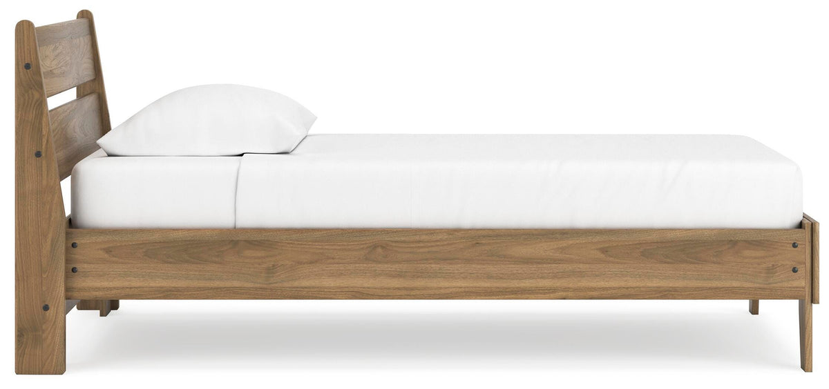 Deanlow Queen Platform Panel Bed