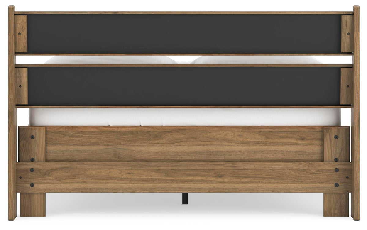 Deanlow Queen Platform Panel Bed