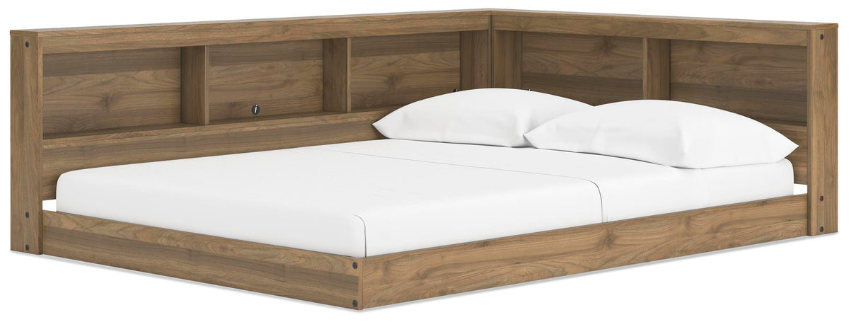 Deanlow Twin Bookcase Storage Bed