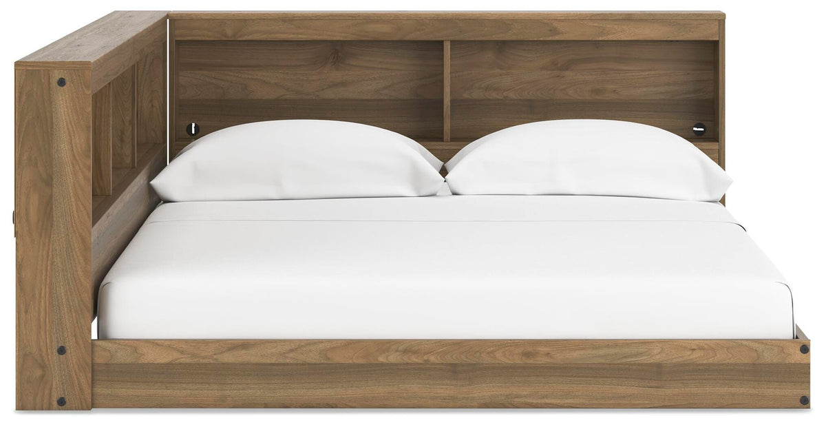 Deanlow Twin Bookcase Storage Bed