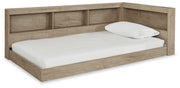 Oliah Bookcase Storage Bed - Twin