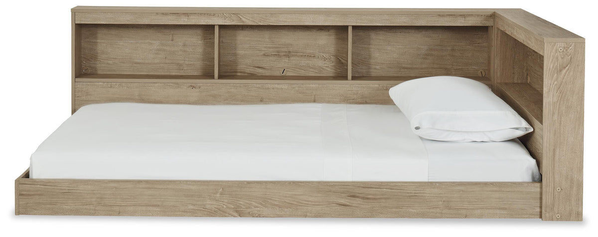 Oliah Bookcase Storage Bed - Twin