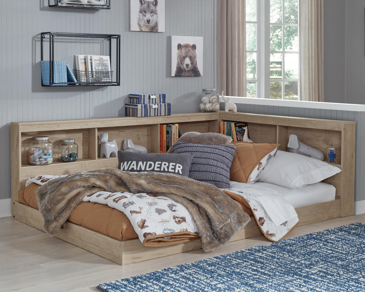 Oliah Bookcase Storage Bed - Full