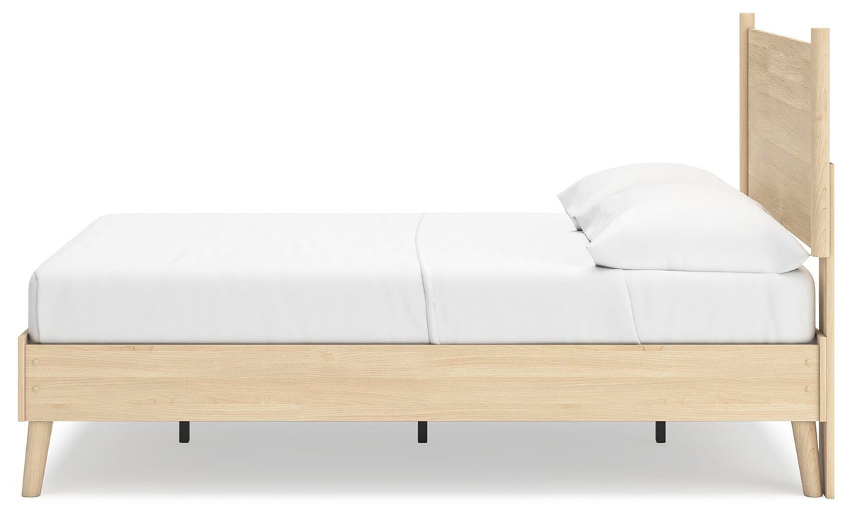 Cabinella Queen Platform Panel Bed