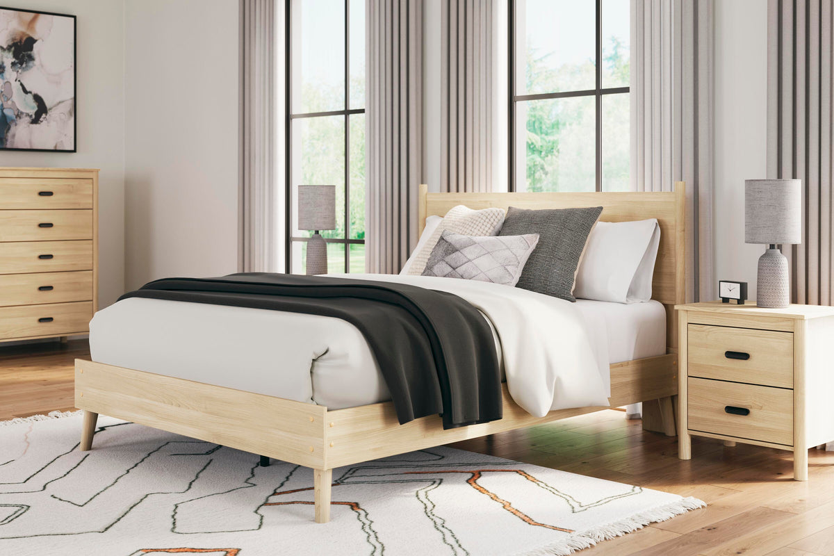 Cabinella Platform Panel Bed - Queen