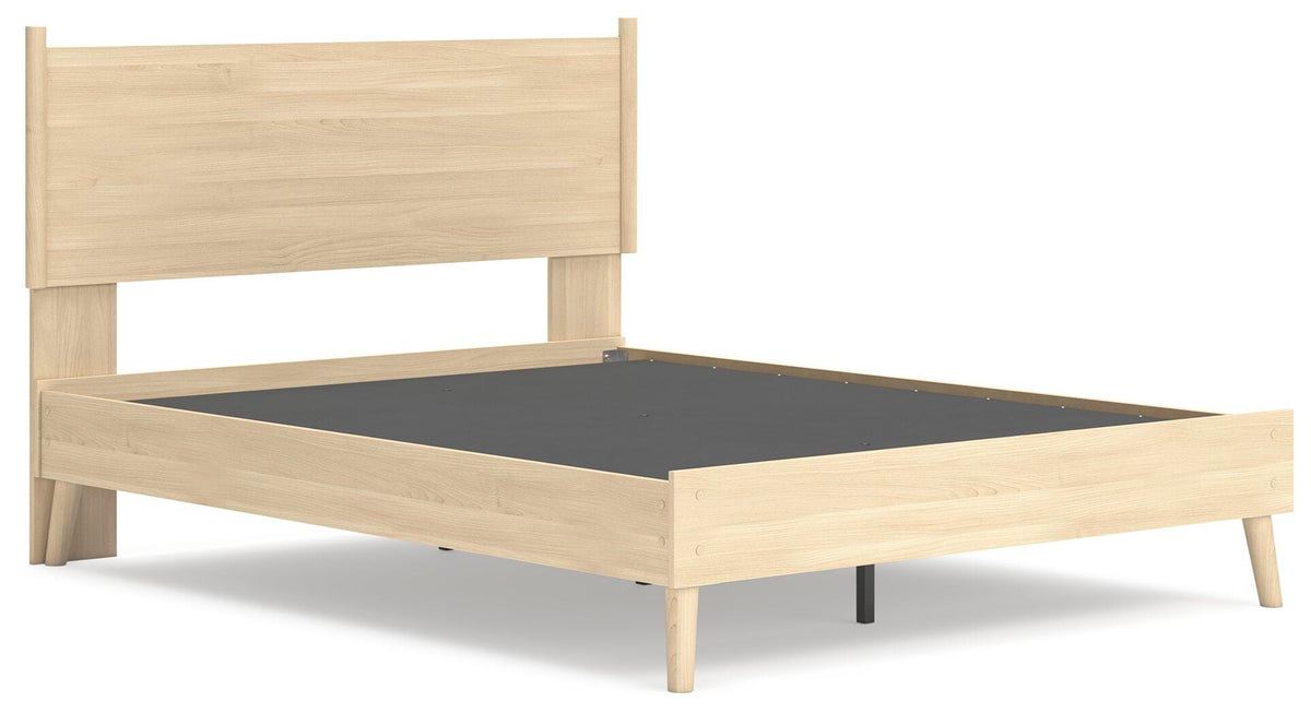 Cabinella Platform Panel Bed Set - Queen, Dresser