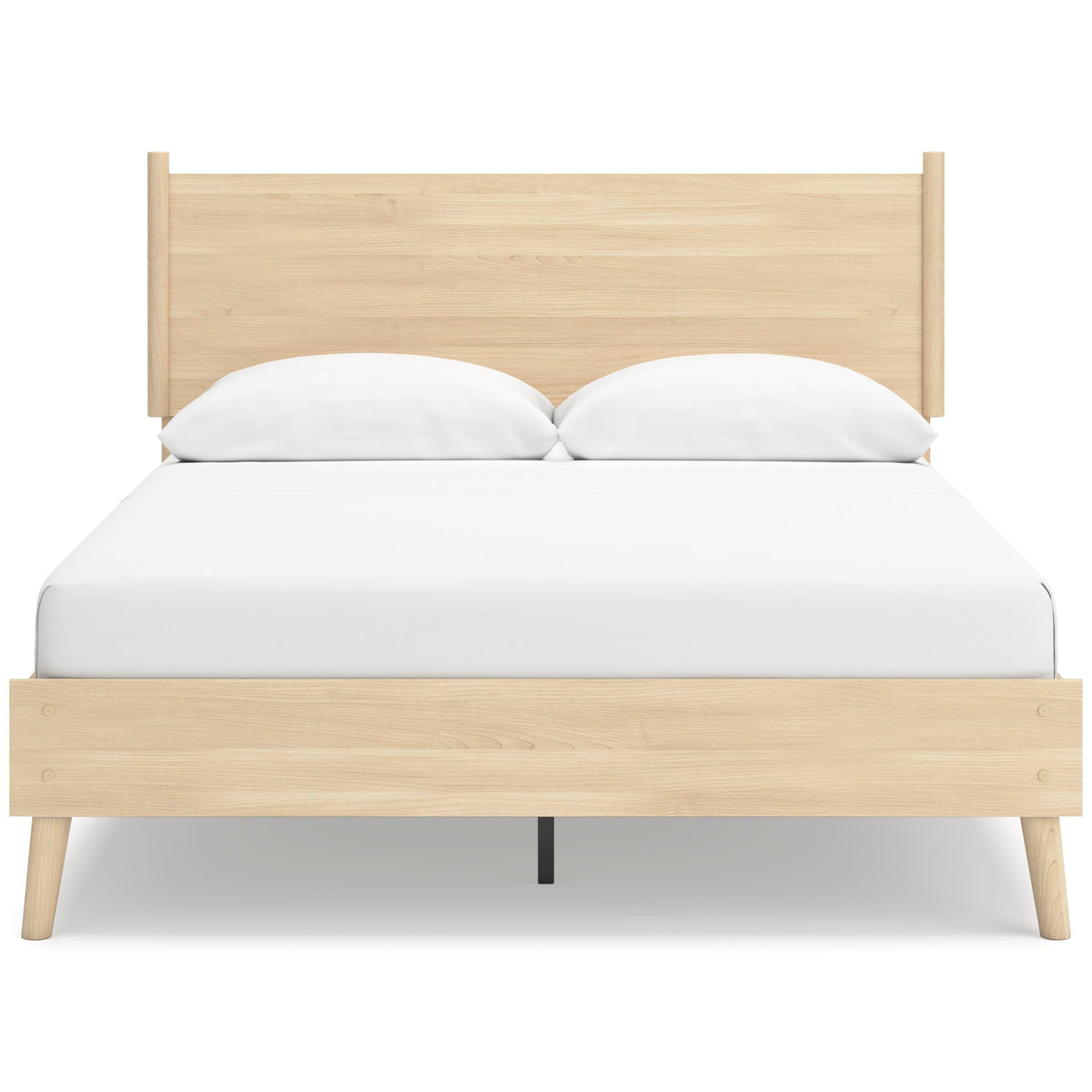 Cabinella Platform Panel Bed Set - Queen, 2 Nightstands