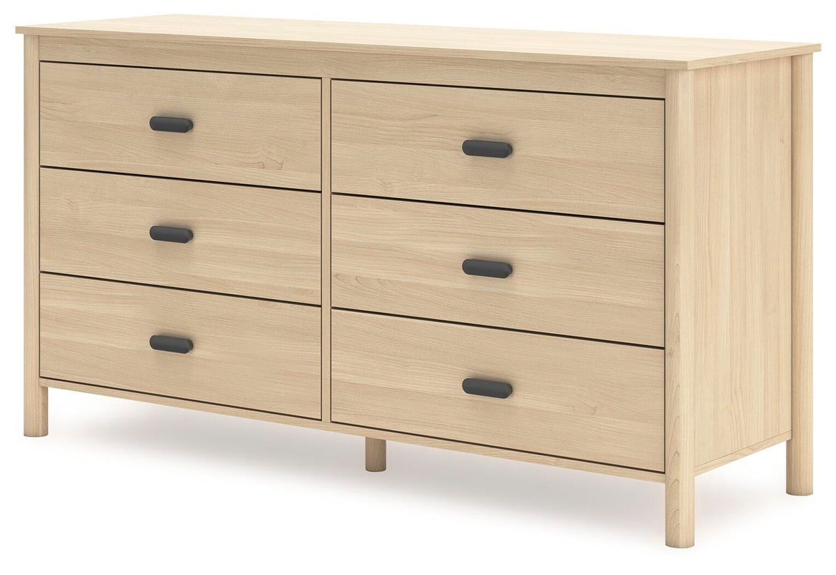 Cabinella Platform Panel Bed Set - Full, Dresser