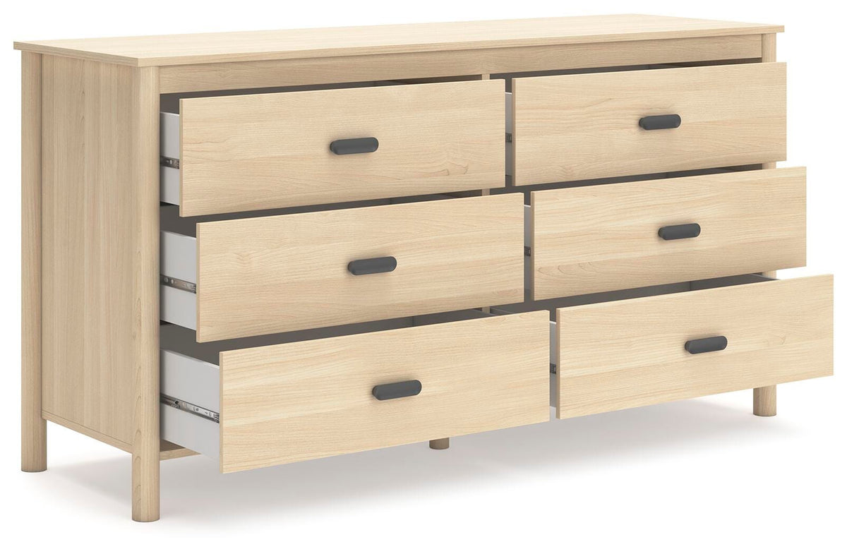 Cabinella Platform Panel Bed Set - Full, Dresser