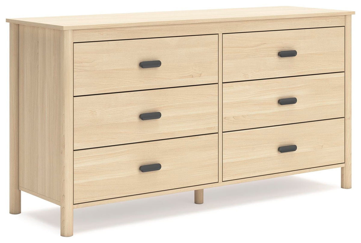 Cabinella Platform Panel Bed Set - Full, Dresser