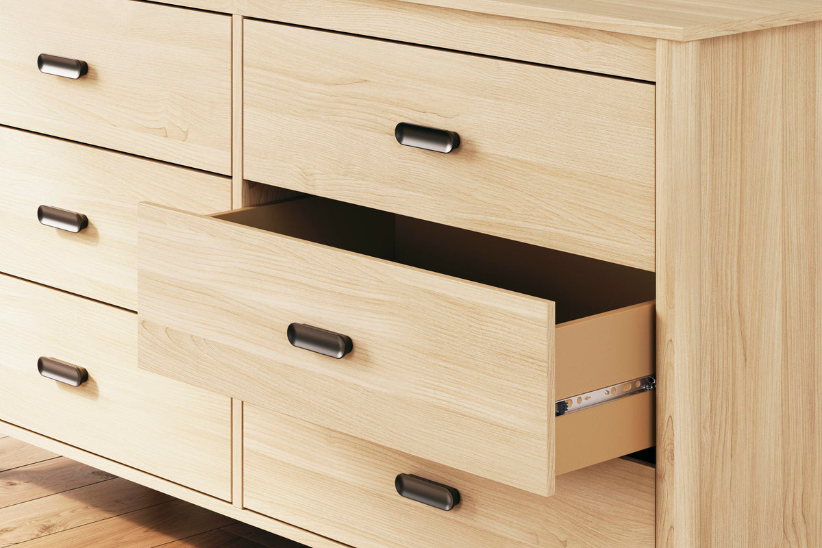 Cabinella Platform Panel Bed Set - Full, Dresser