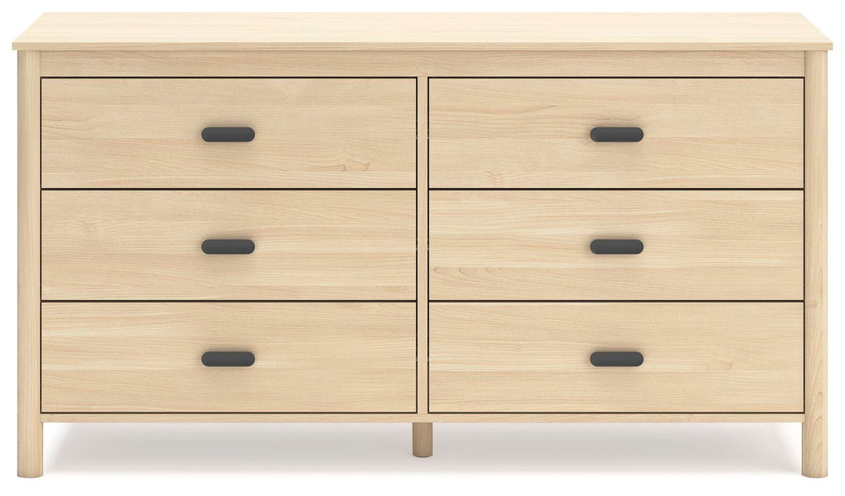 Cabinella Platform Panel Bed Set - Full, Dresser
