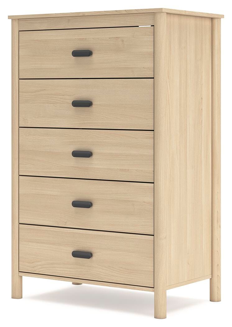 Cabinella Platform Bed Set - Full, Dresser and Chest