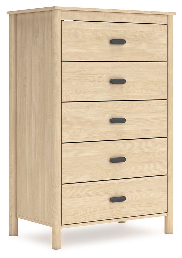 Cabinella Platform Panel Bed Set - Full, Dresser and Chest