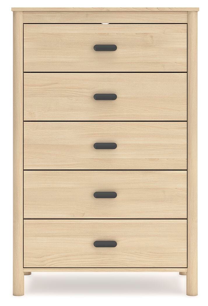 Cabinella Platform Bed Set - Full, Dresser and Chest