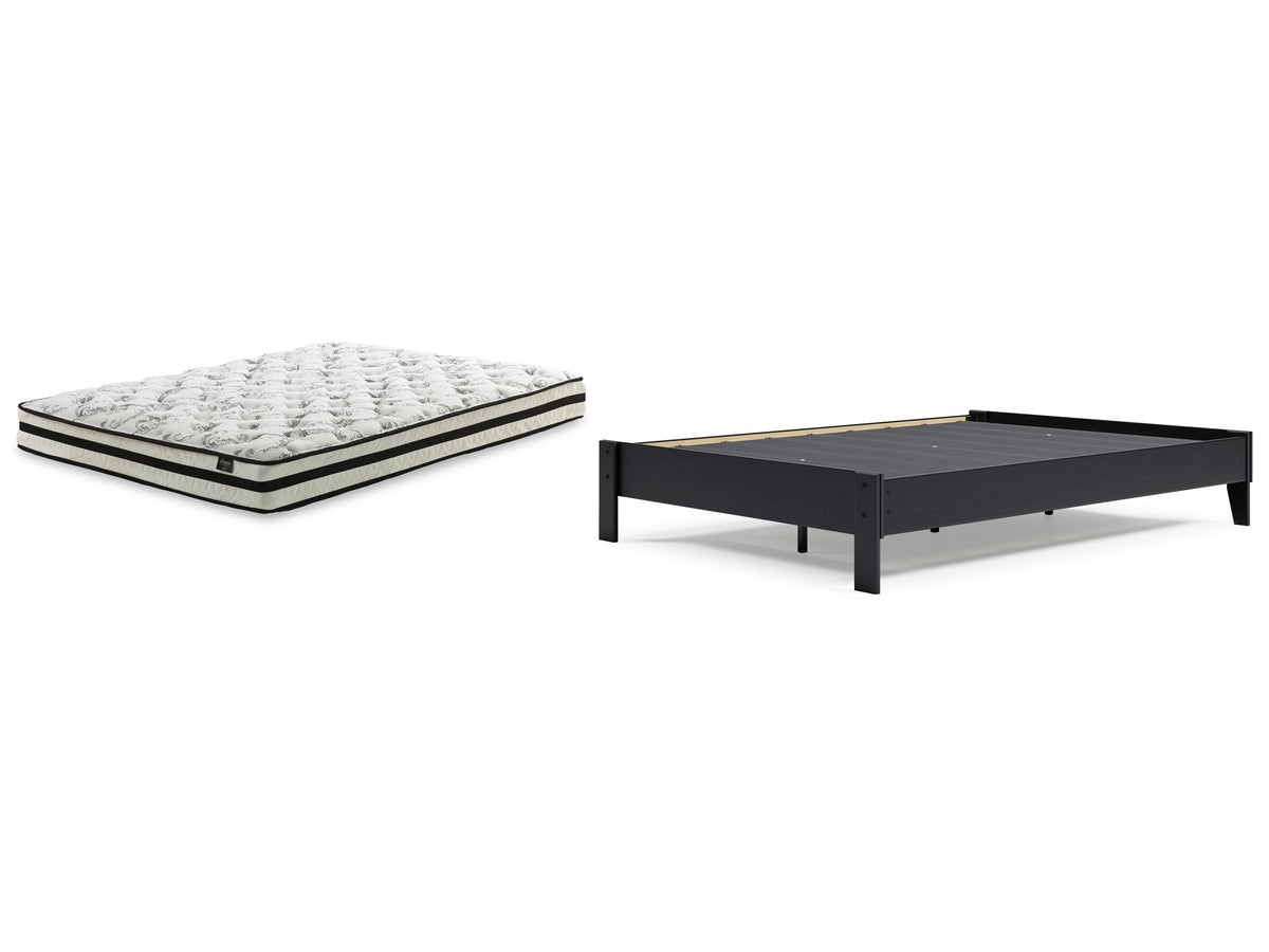 Finch Queen Platform Bed with Mattress