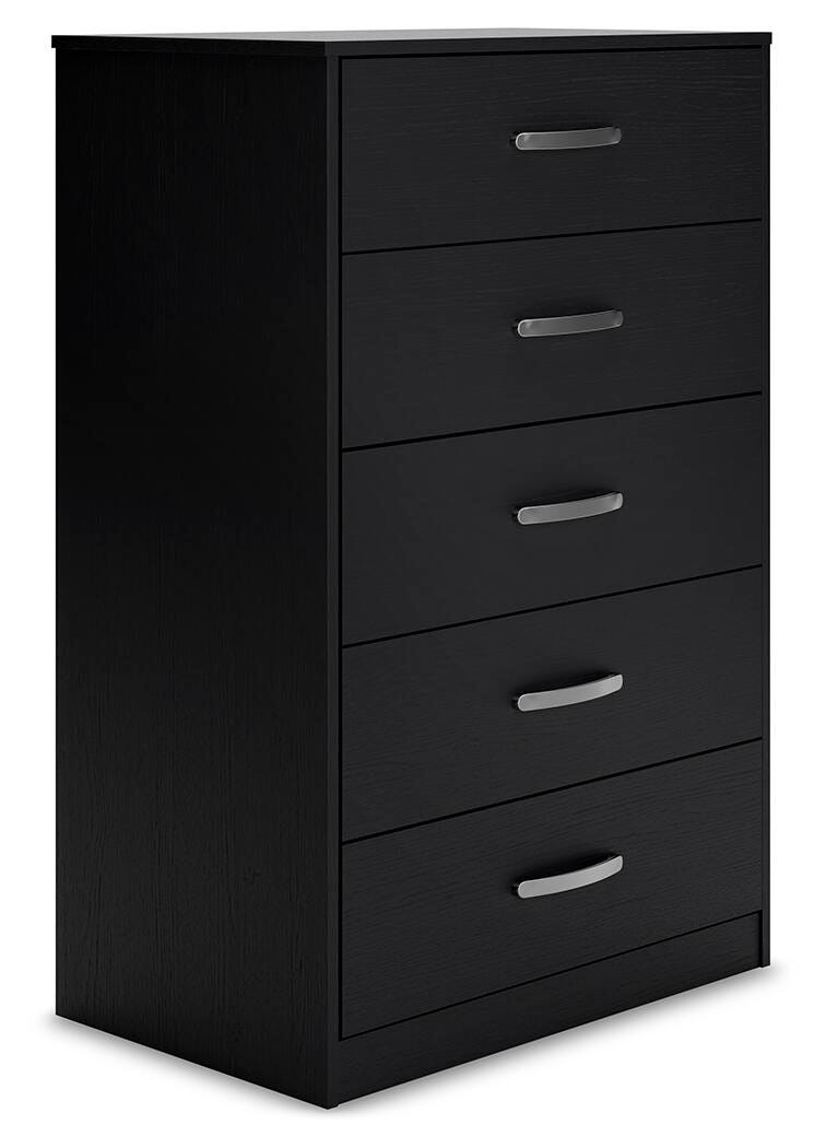 Finch Platform Bed Set - Dresser and Chest