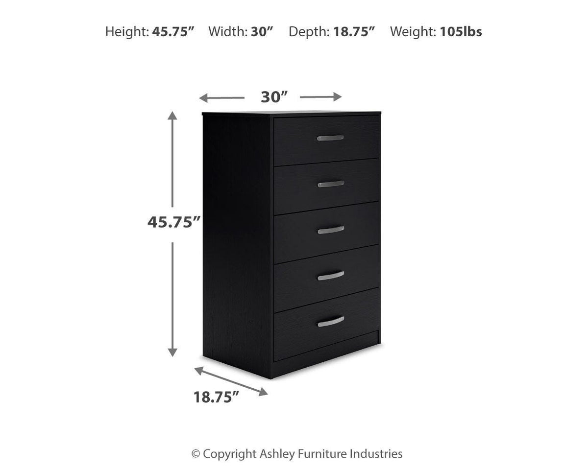 Finch Five Drawer Chest