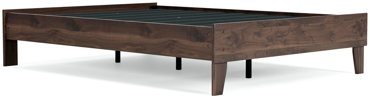 Calverson Platform Bed Set - Full, 2 Nightstands