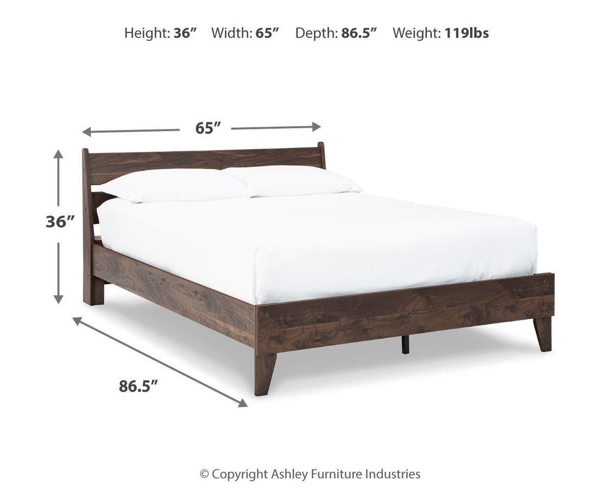Calverson Panel Platform Bed - Queen