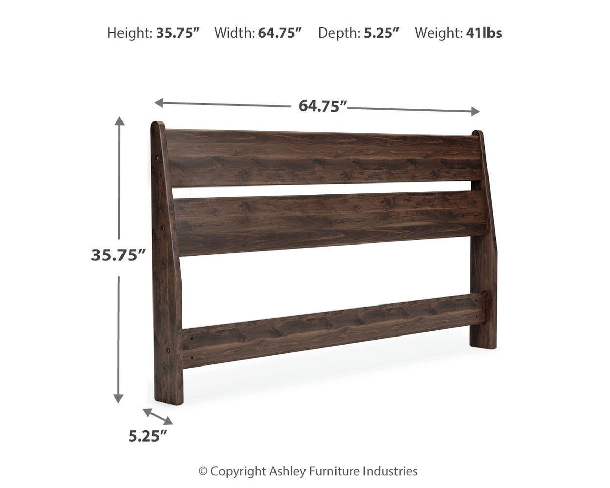 Calverson Panel Headboard Set - Queen, Dresser