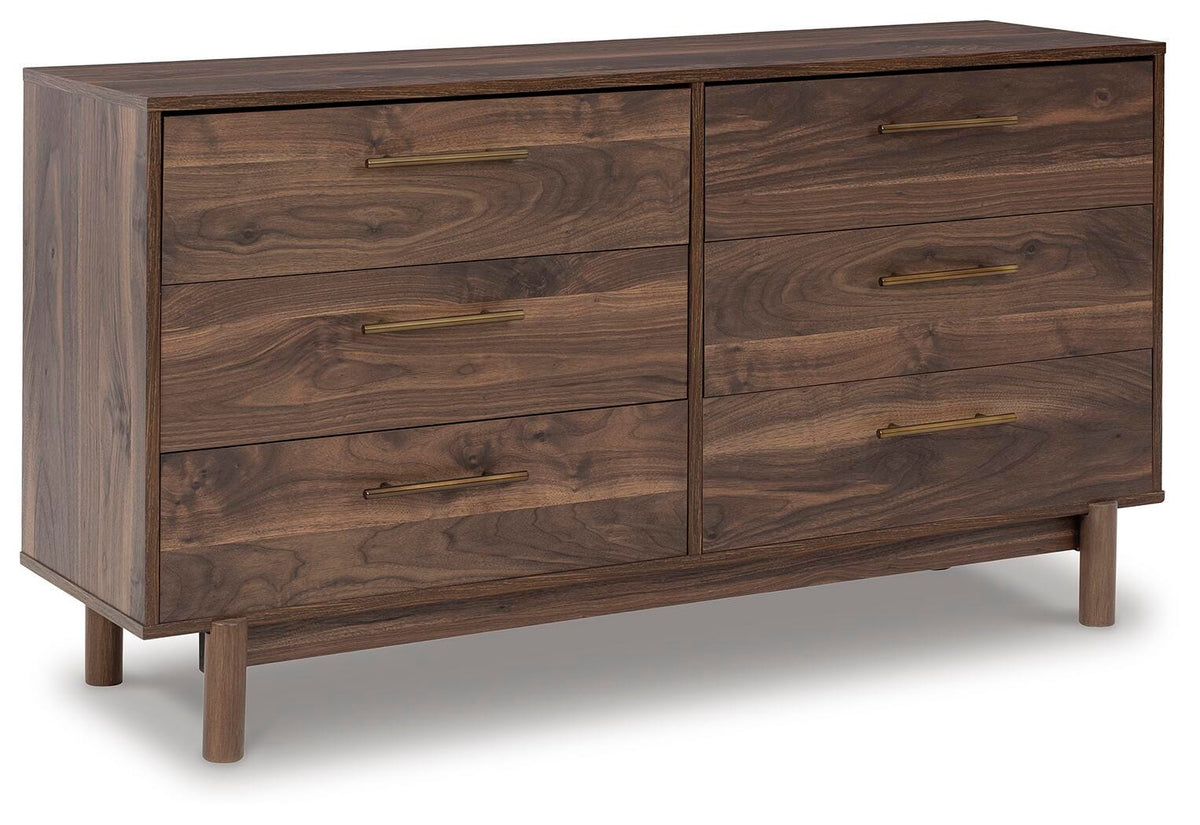Calverson Panel Headboard Set - Queen, Dresser
