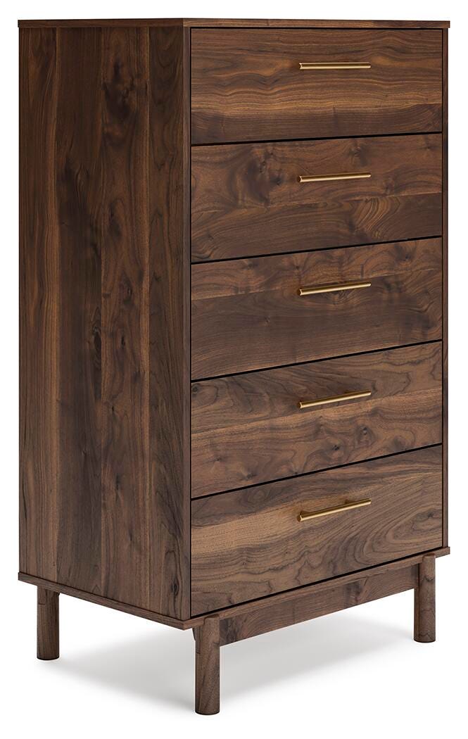 Calverson Platform Bed Set - Full, Dresser and Chest