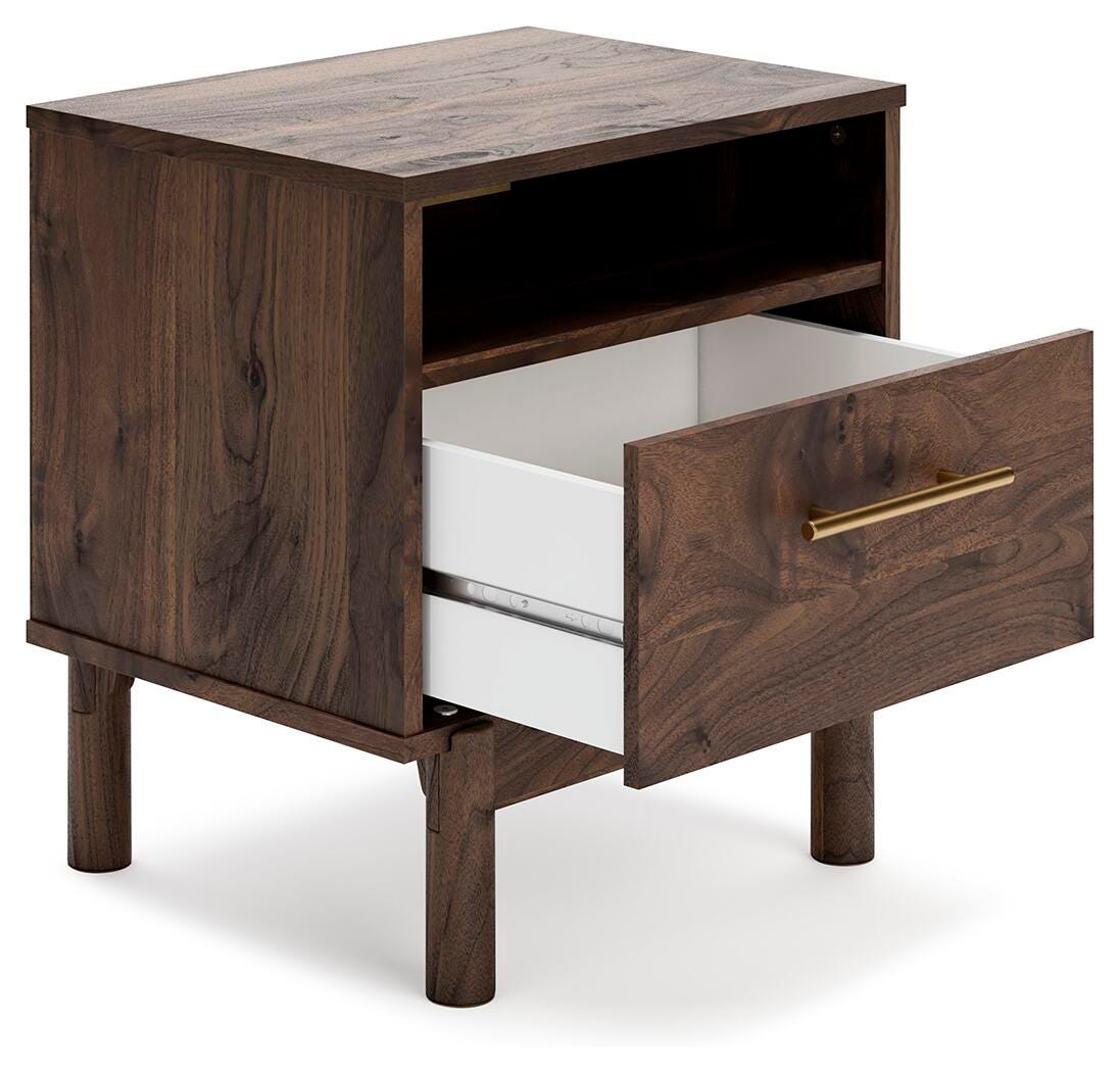 Calverson Queen Panel Platform Bed with Dresser and Nightstand