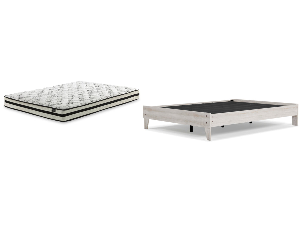 Shawburn Queen Platform Bed with Mattress