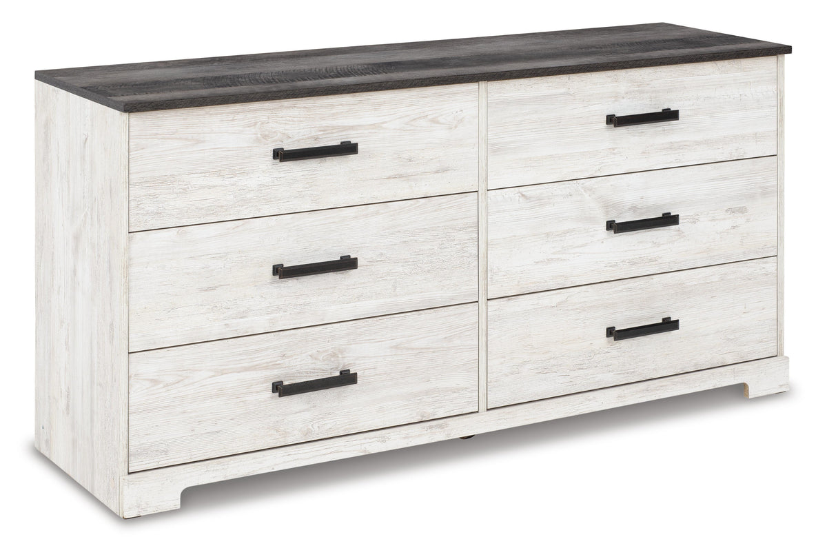 Shawburn Queen Platform Bed with Dresser