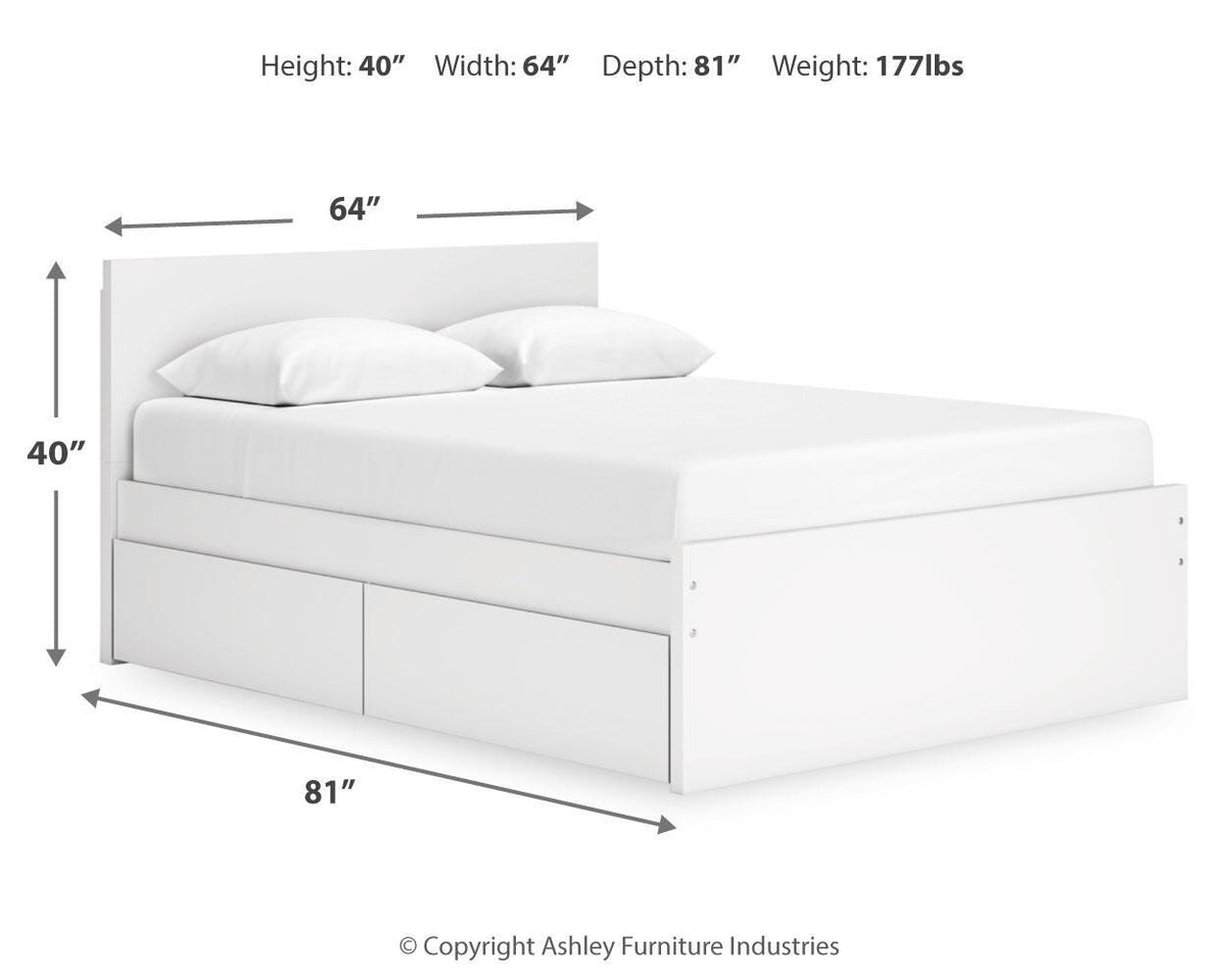 Onita Queen Storage Bed, Chest and Nightstand