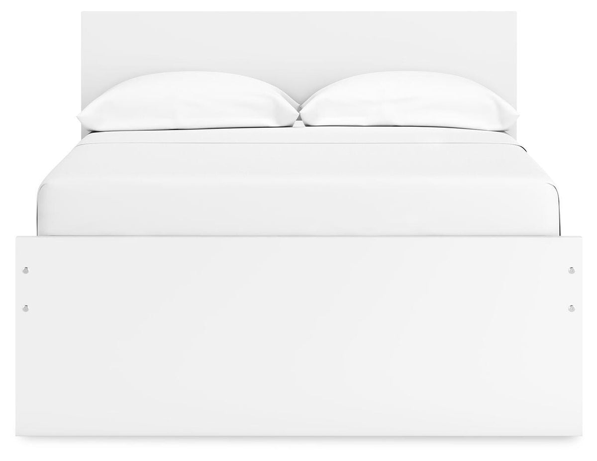 Onita Queen Panel Platform Bed with 1 Side Storage