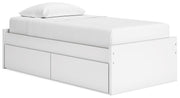 Onita Platform Bed with 1 Side Storage - Twin