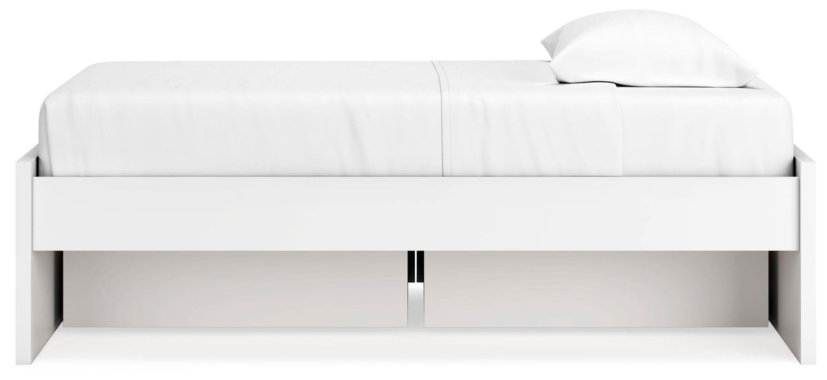 Onita Platform Bed with 1 Side Storage - Twin