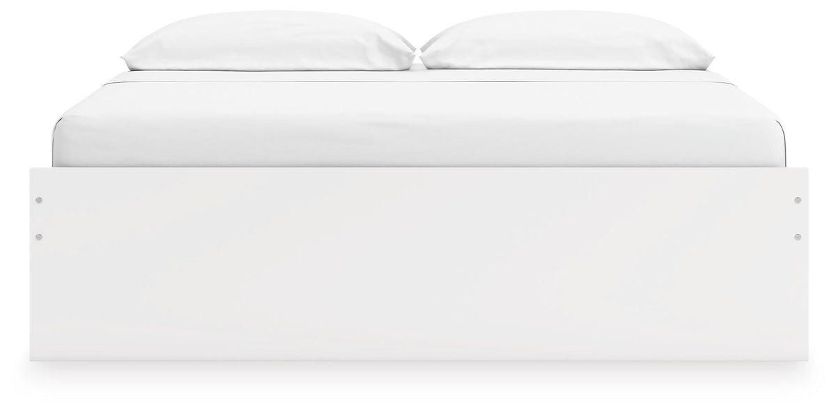 Onita King Platform Bed with 1 Side Storage