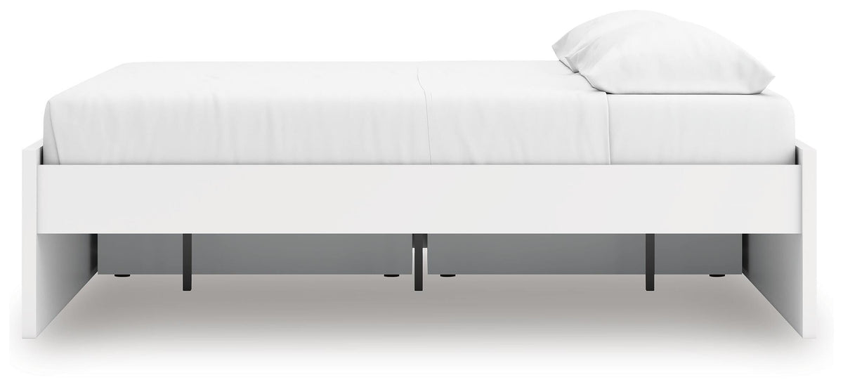 Onita King Platform Bed with 1 Side Storage