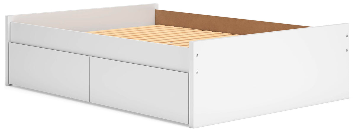Onita Platform Bed with 1 Side Storage - Full