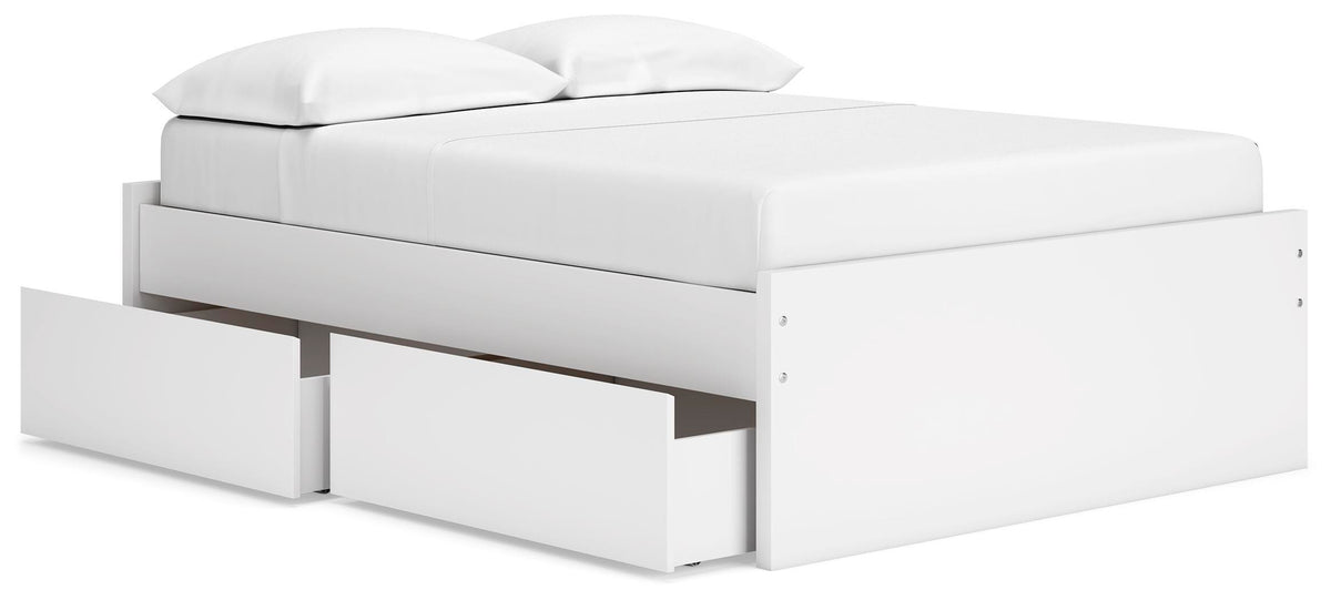 Onita Twin Platform Bed with 1 Side Storage