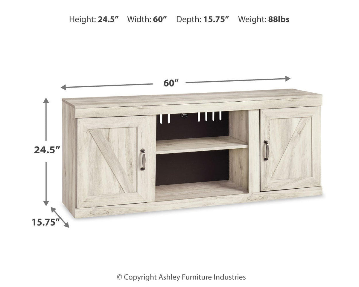 Bellaby 4-Piece Entertainment Center with Electric Fireplace