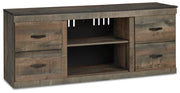 Trinell LG TV Stand w/Fireplace Option