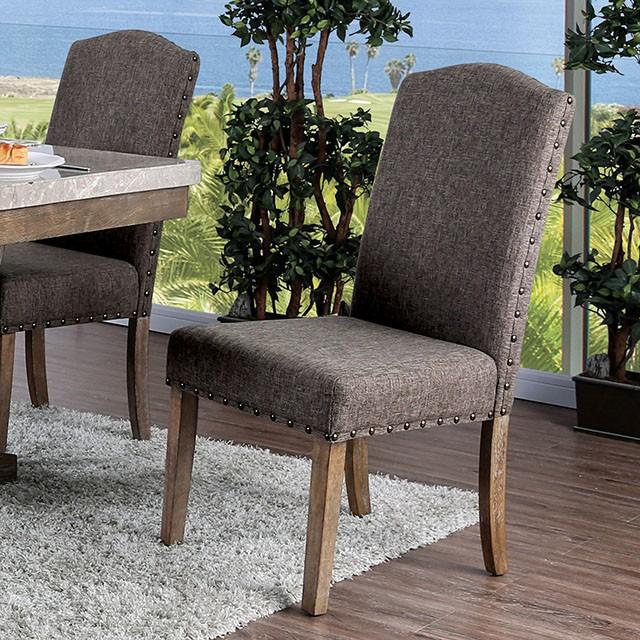 Bridgen Natural/Brown Side Chair (2/CTN) image